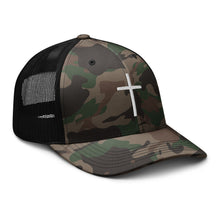 Load image into Gallery viewer, ✝ - camo trucker hat
