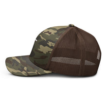 Load image into Gallery viewer, ✝ - camo trucker hat
