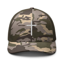 Load image into Gallery viewer, ✝ - camo trucker hat
