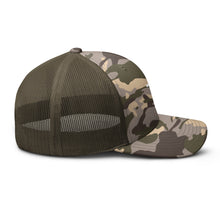 Load image into Gallery viewer, ✝ - camo trucker hat
