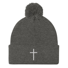 Load image into Gallery viewer, ✝ - pom pom beanie
