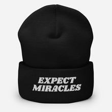 Load image into Gallery viewer, expect miracles - cuffed beanie
