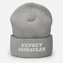 Load image into Gallery viewer, expect miracles - cuffed beanie
