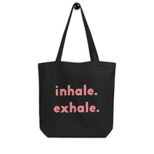 Load image into Gallery viewer, breathe - eco friendly tote bag
