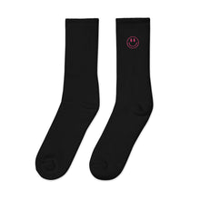 Load image into Gallery viewer, smiley - embroidered socks
