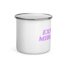 Load image into Gallery viewer, expect miracles - enamel mug
