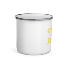 Load image into Gallery viewer, care way less - enamel mug
