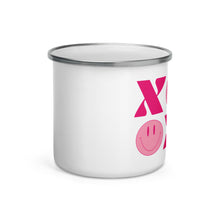 Load image into Gallery viewer, xoxo - enamel mug
