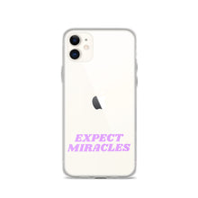 Load image into Gallery viewer, expect miracles - iPhone case
