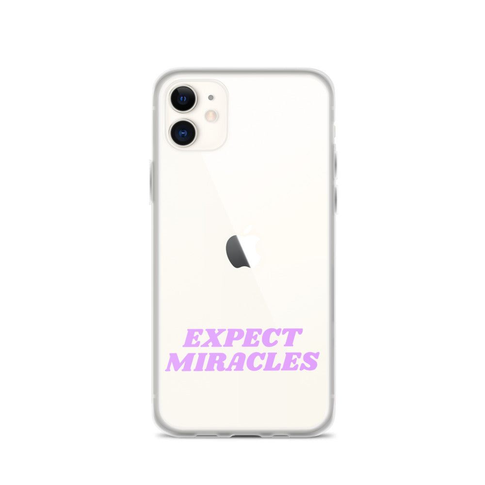 expect miracles - iPhone case