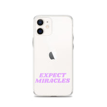 Load image into Gallery viewer, expect miracles - iPhone case
