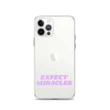 Load image into Gallery viewer, expect miracles - iPhone case
