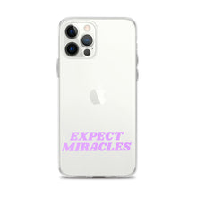 Load image into Gallery viewer, expect miracles - iPhone case
