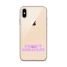 Load image into Gallery viewer, expect miracles - iPhone case
