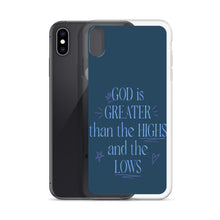 Load image into Gallery viewer, God is greater - iPhone case
