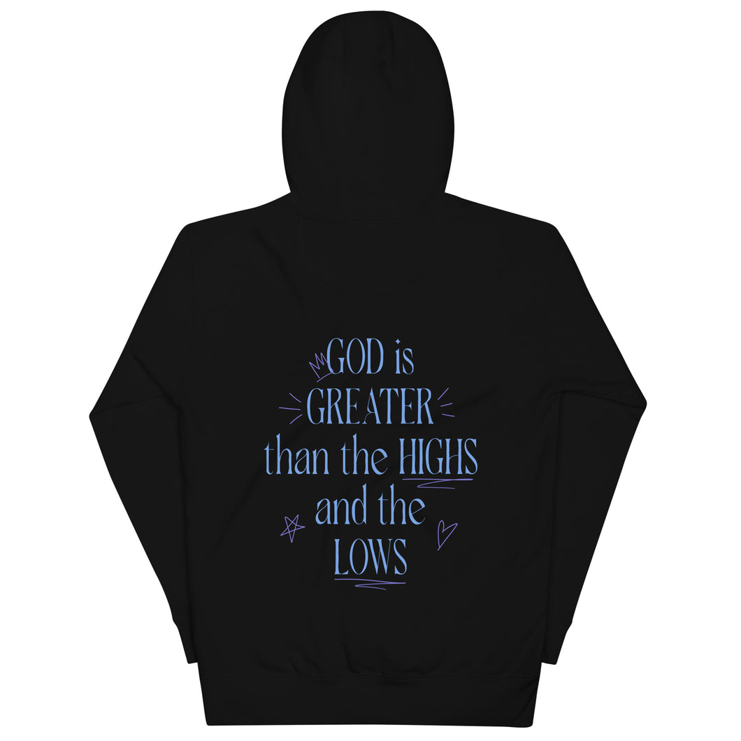 God is greater - graphic hoodie