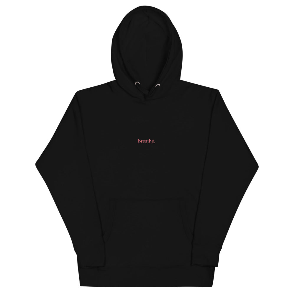 breathe - graphic hoodie