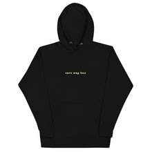 Load image into Gallery viewer, care way less - graphic hoodie
