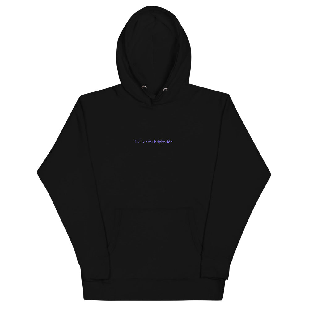 look on the bright side - graphic hoodie