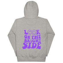 Load image into Gallery viewer, look on the bright side - graphic hoodie
