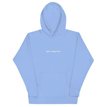 Load image into Gallery viewer, care way less - graphic hoodie
