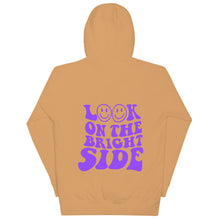 Load image into Gallery viewer, look on the bright side - graphic hoodie
