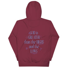 Load image into Gallery viewer, God is greater - graphic hoodie
