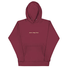 Load image into Gallery viewer, care way less - graphic hoodie
