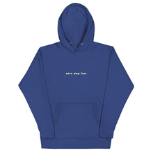 Load image into Gallery viewer, care way less - graphic hoodie
