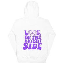 Load image into Gallery viewer, look on the bright side - graphic hoodie
