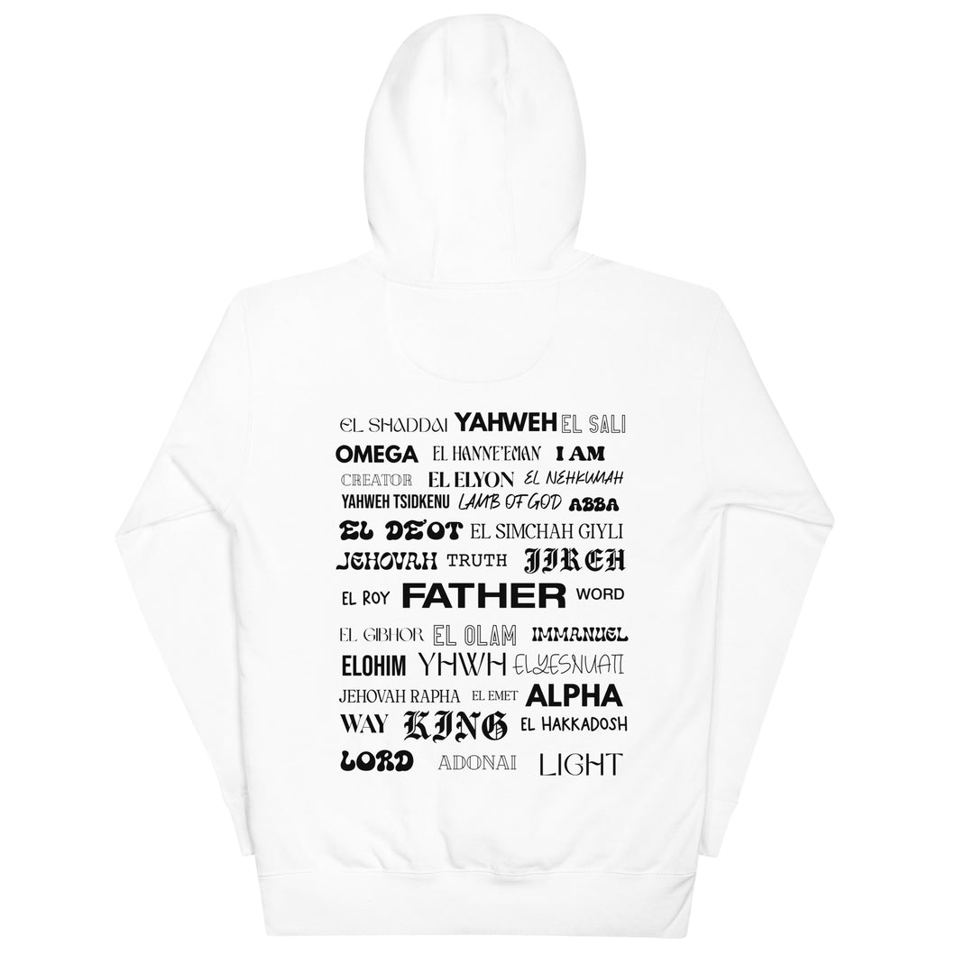 our father - graphic hoodie